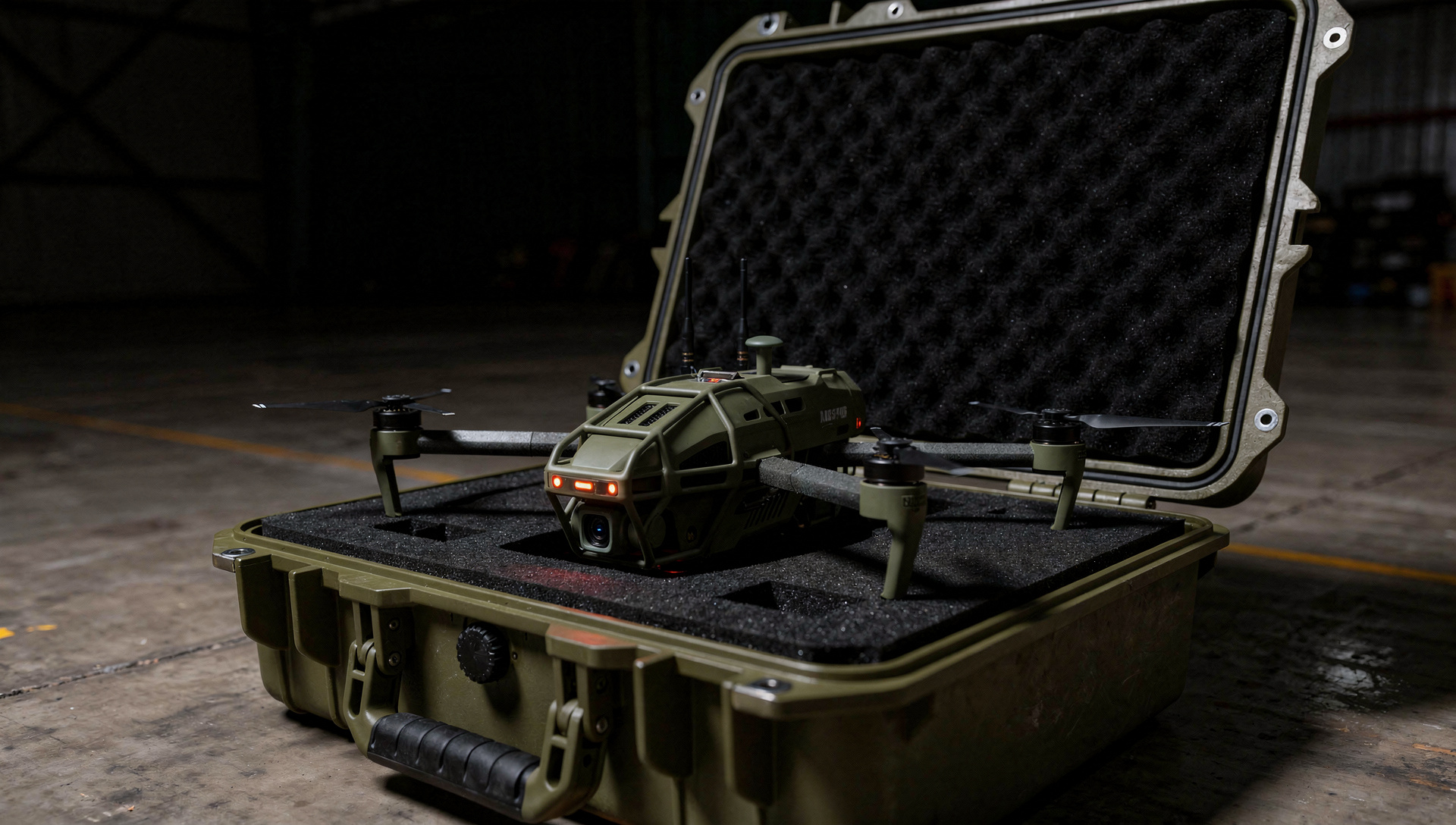 SG 412 Milan im militärischen Transportkoffer